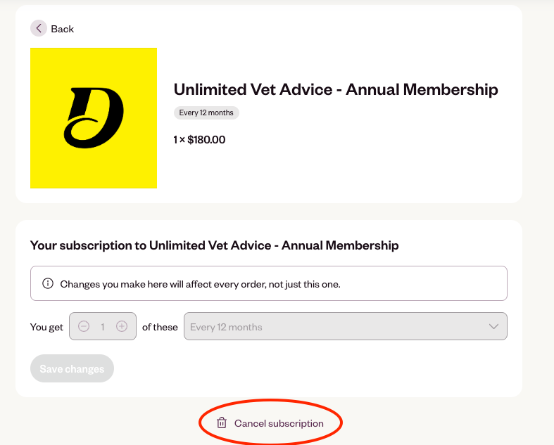 How do I cancel my membership?